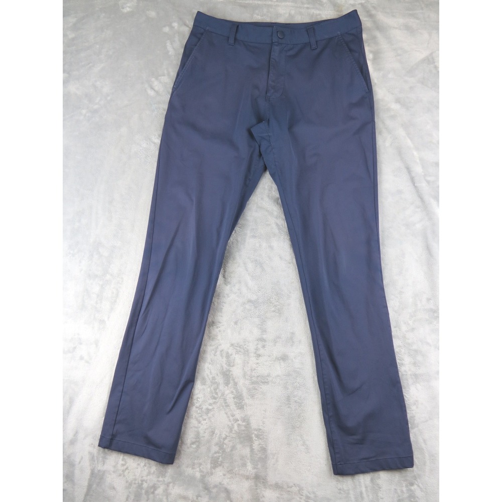 Rhone Commuter Pants Mens 31 Navy Blue Performance Stretch Travel